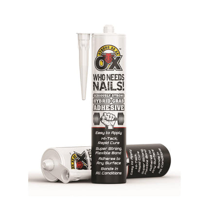 Strong As An Ox Seriously Strong Adhesive – 290ml from Workshop Plus