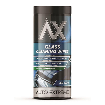AX Glass Cleaning Wipes – 40 Pack from Workshop Plus