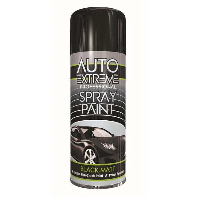 AX BLACK MATT SPRAY PAINT 400ML from Workshop Plus