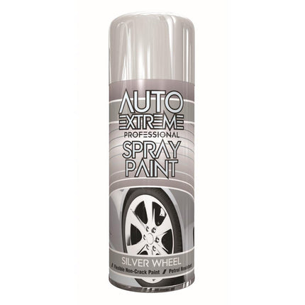 AX SILVER WHEEL GLOSS SPRAY PAINT 400ML from Workshop Plus