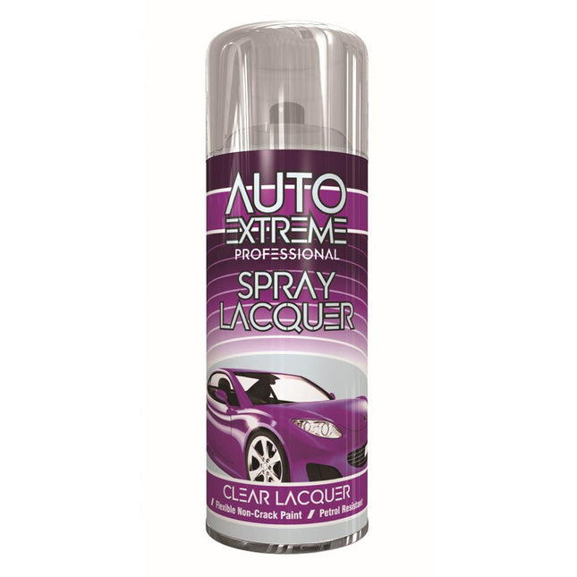 AX CLEAR LACQUER SPRAY PAINT 400ML from Workshop Plus