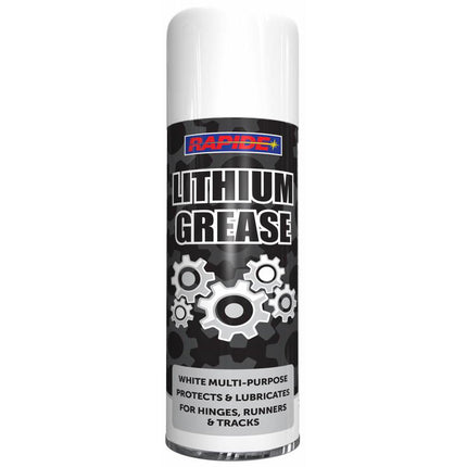 Rapide Lithium Spray Grease – 250ml from Workshop Plus