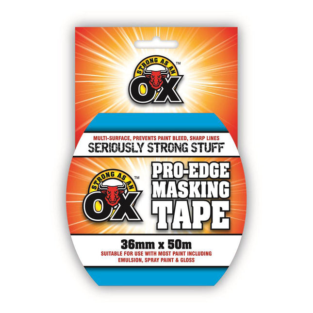 SAAO Pro-Edge Masking Tape – 36mm x 50m from Workshop Plus