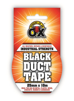 Strong As An Ox Black Duct Tape From Workshop Plus