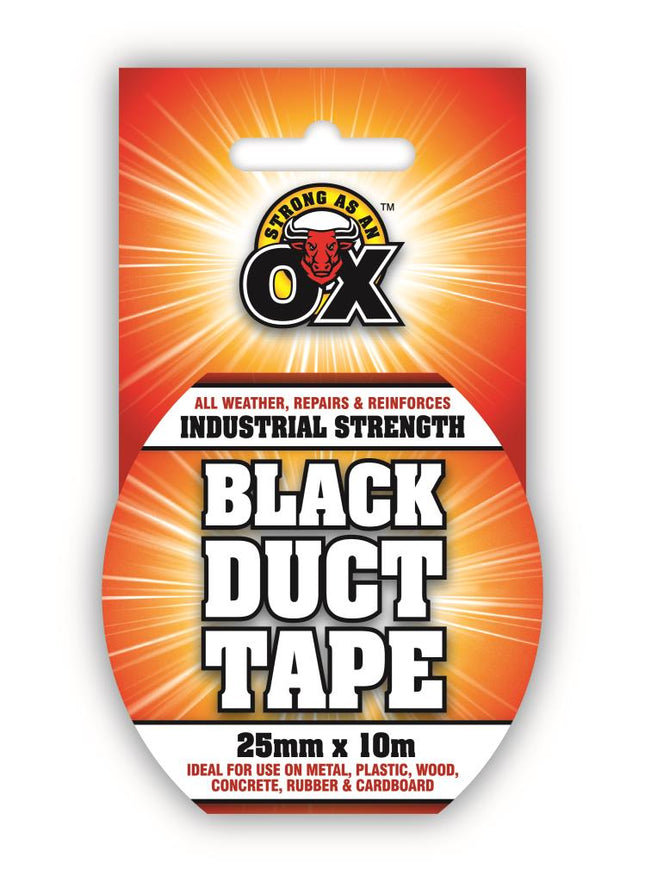 Strong As An Ox Black Duct Tape From Workshop Plus