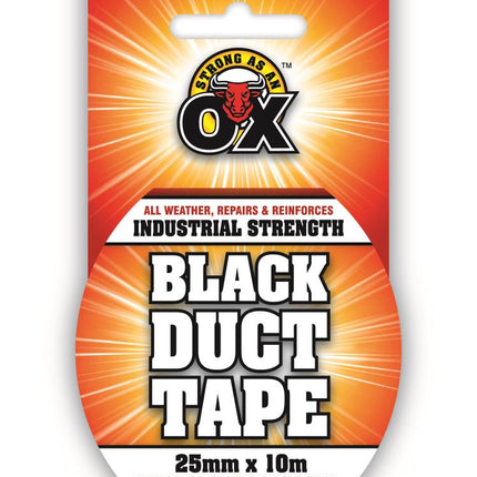 Strong As An Ox Black Duct Tape From Workshop Plus