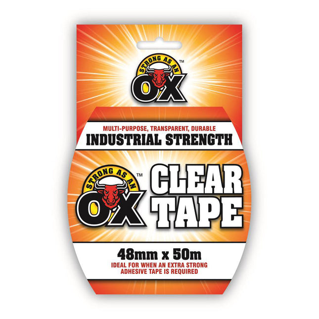 SAAO Clear Tape – 48mm x 50mfrom Workshop Plus