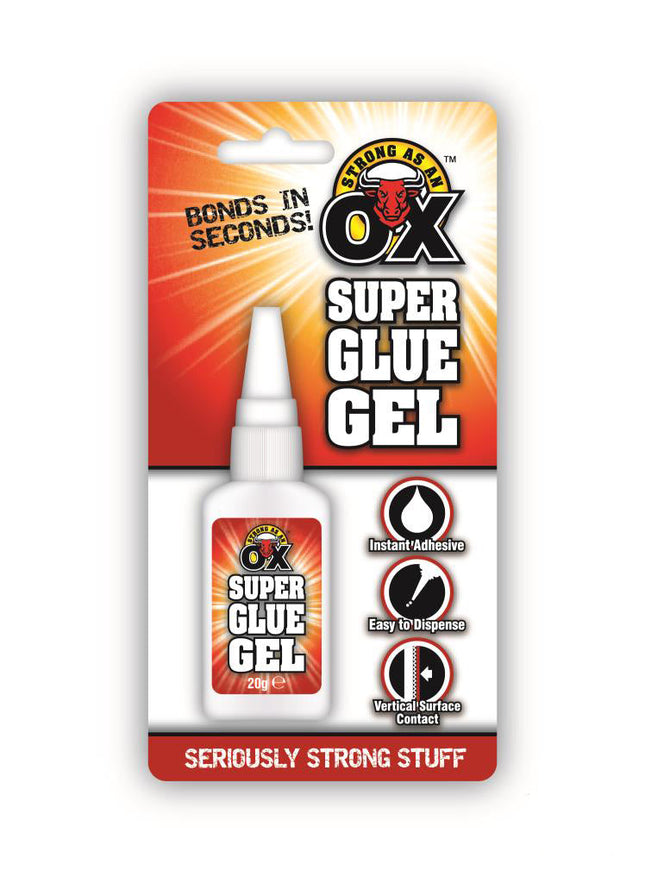 Strong As An Ox Super Glue Gel – 20g from Workshop Plus