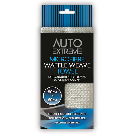 AX Microfibre Waffle Weave Towel from Workshop Plus