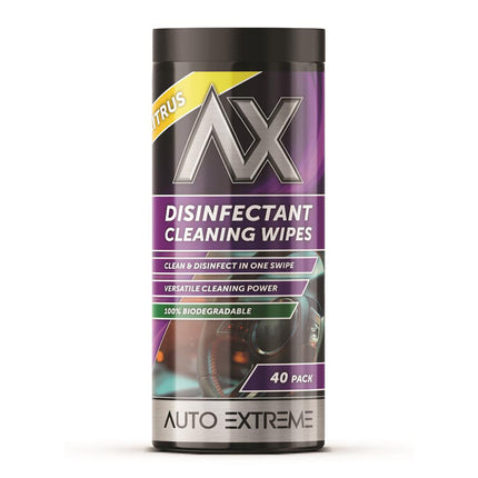 AX Disinfectant Cleaning Wipes – 40 Pack from Workshop Plus