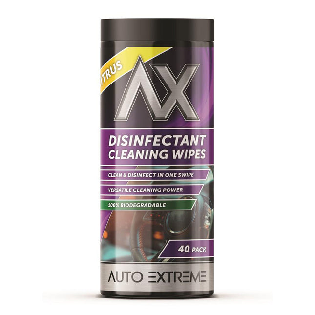 AX Disinfectant Cleaning Wipes – 40 Pack from Workshop Plus