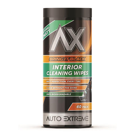 AX Interior Matt Cleaning Wipes – 40 Pack from Workshop Plus