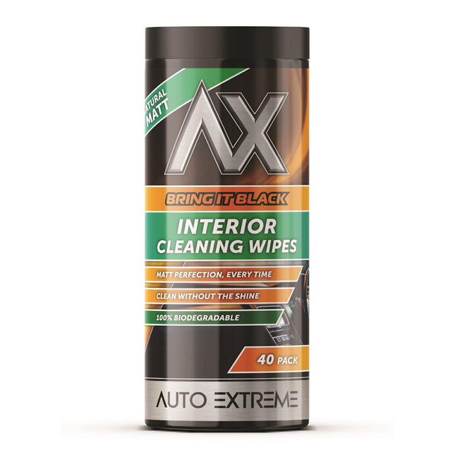 AX Interior Matt Cleaning Wipes – 40 Pack from Workshop Plus