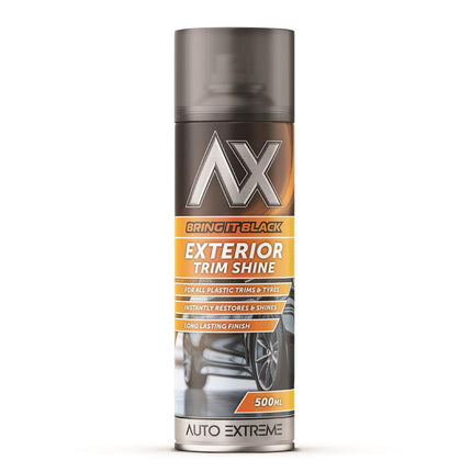 Bring It Black Exterior Tyre & Trim Cleaner – 500ml  from Workshop Plus