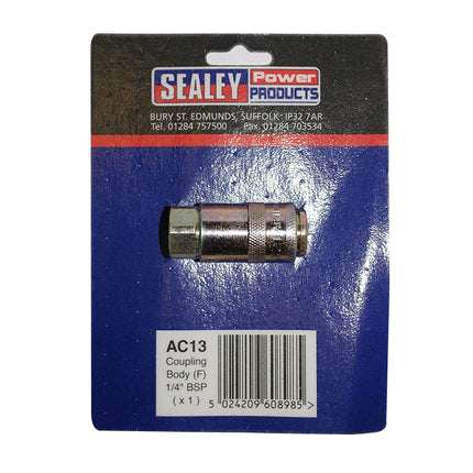 Sealey Female 1/4" BSP Air Coupling From Workshop Plus