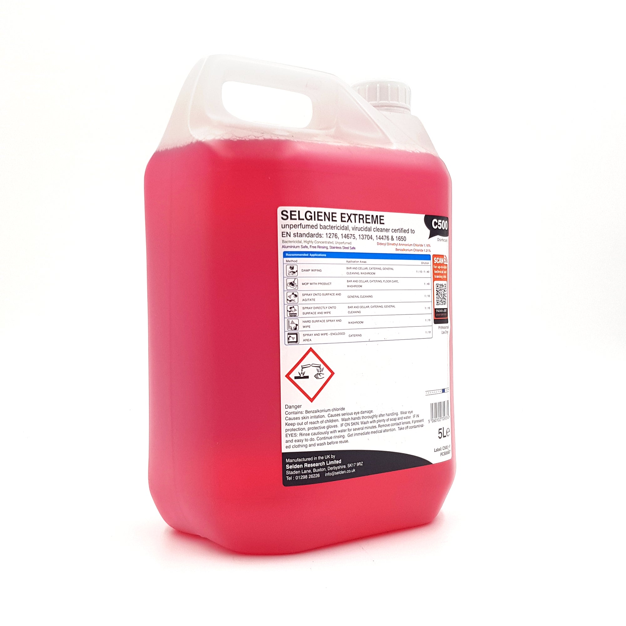 Selgiene Label Shop Selgiene Extreme Disinfectant (5 Litre) | Workshop Plus