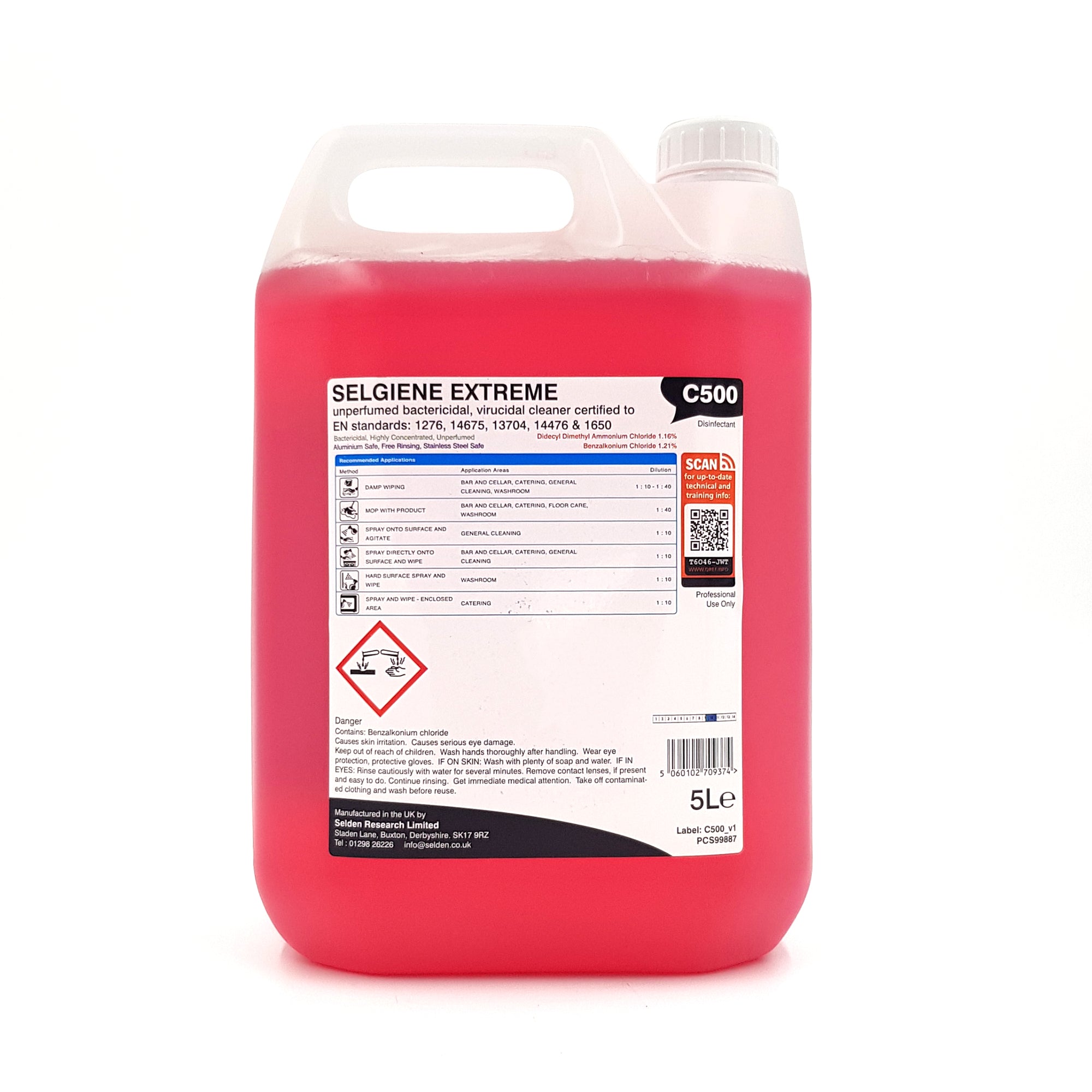Selgiene Label Shop Selgiene Extreme Disinfectant (5 Litre) | Workshop Plus