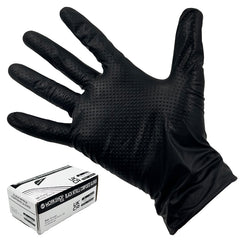 Black Nitrile Composite Gloves - Box of 100 From Workshop Plus