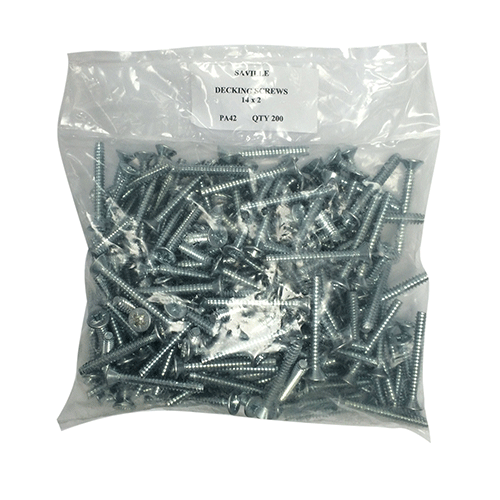 Type B Decking Screws - Box of 200 by Workshop Plus