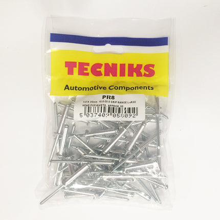 Pop Rivets - 100 Pieces From Workshop Plus 