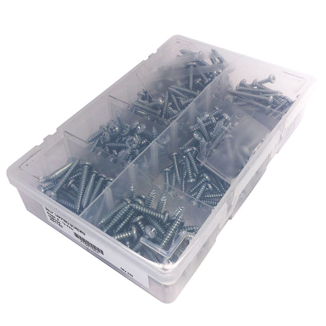 Self Tapping Screws Assorted 330 Pieces