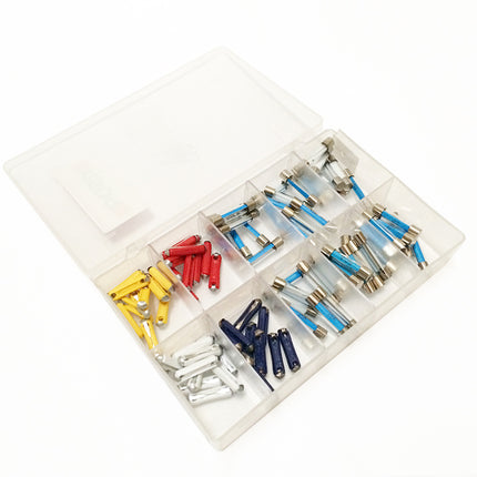 Glass & Torpedo fuses Assorted 88 pieces From Workshop Plus