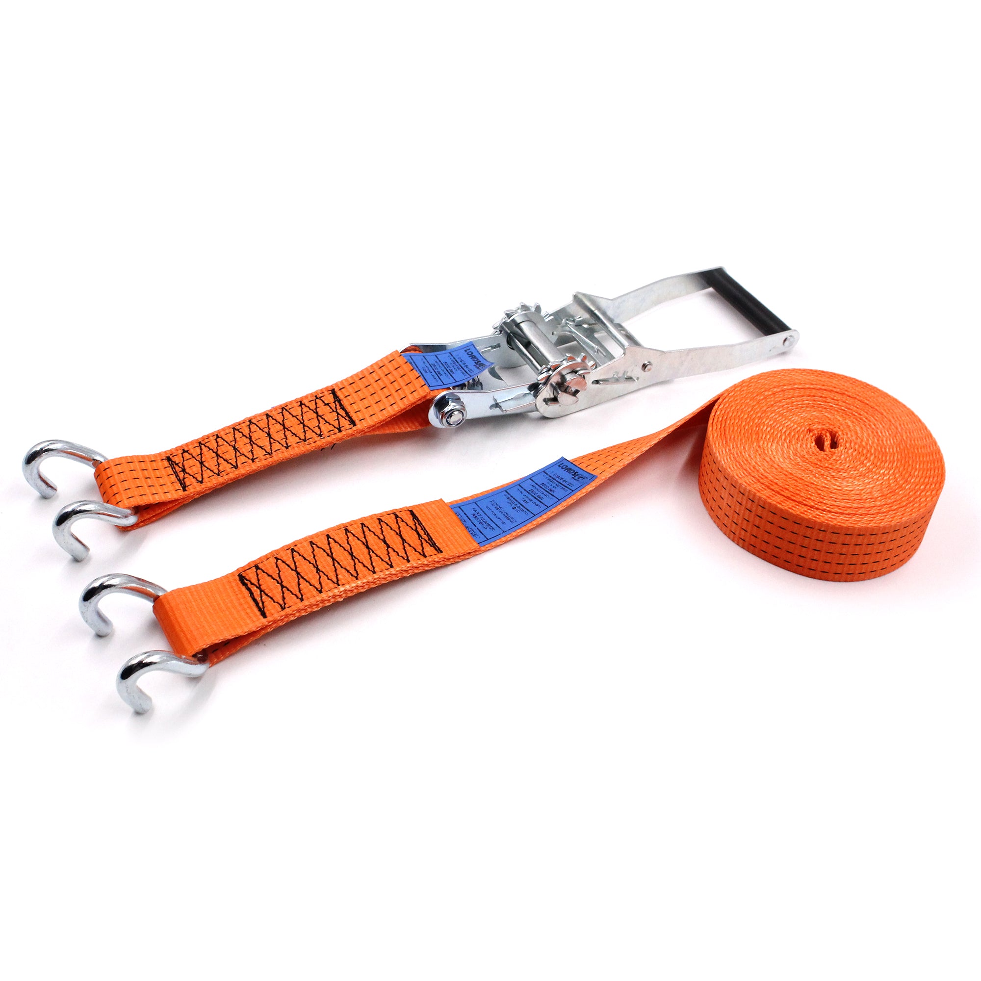 Ergonomic Ratchet Strap Chassis (Rave) Hook 10Metre | Titan Load Ergonomic Ratchet Strap Chassis (Rave) Hook 10Metre | Titan Load