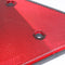 Red Triangle Reflector 150mm with Black Border From Workshop Plus