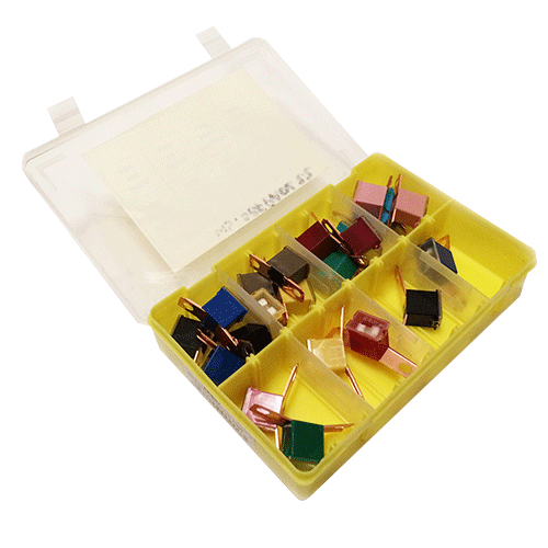 Assorted 48 & 62 Male Pal Fuses - 22 Pieces