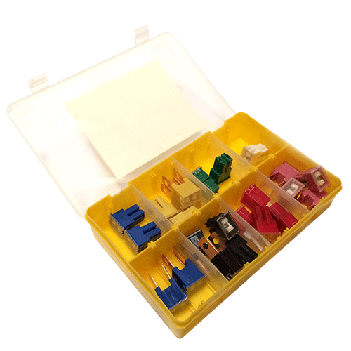 Assorted Male & Female Pal Fuses - 25 Pieces