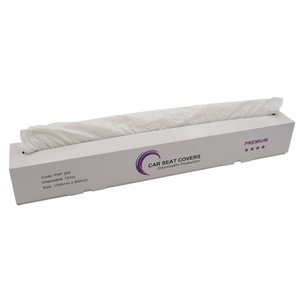 Disposable White Seat Covers (Boxed) - 100 Pieces From Workshop Plus