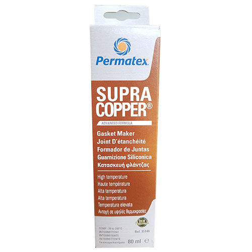 Supra Copper Silicone Gasket 80ml