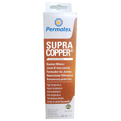Supra Copper Silicone Gasket 80ml From Workshop Plus